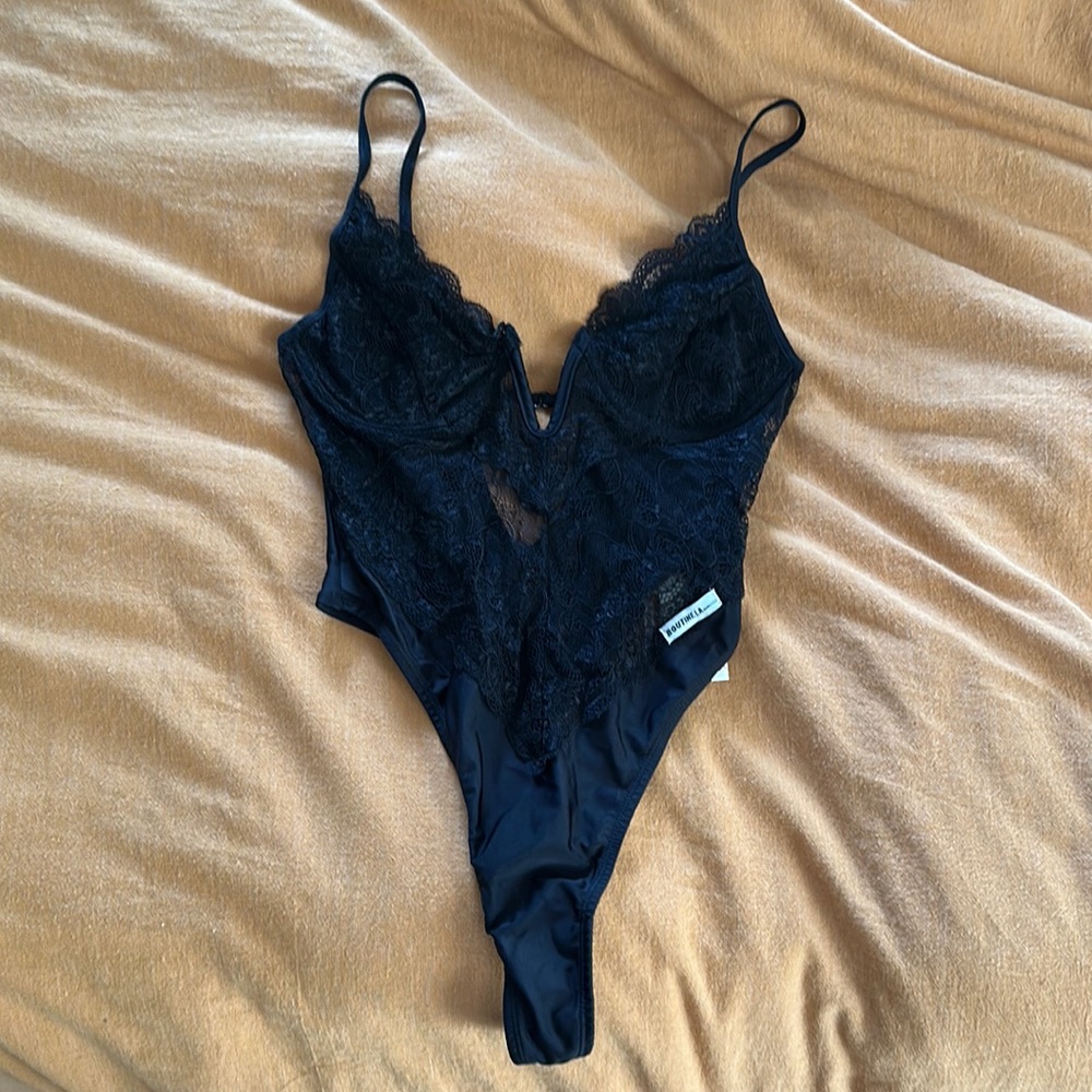boutine LA thong body suit.